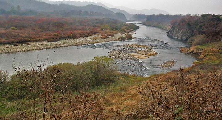 Nakdong west of Miryang