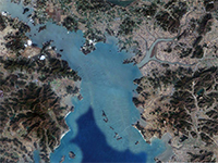 Satellite image Haenam