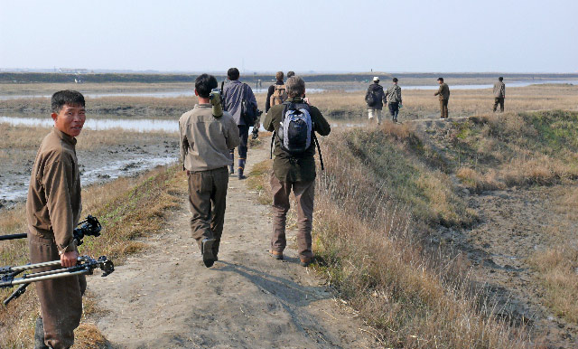 Walking the Seawall at Mundok
